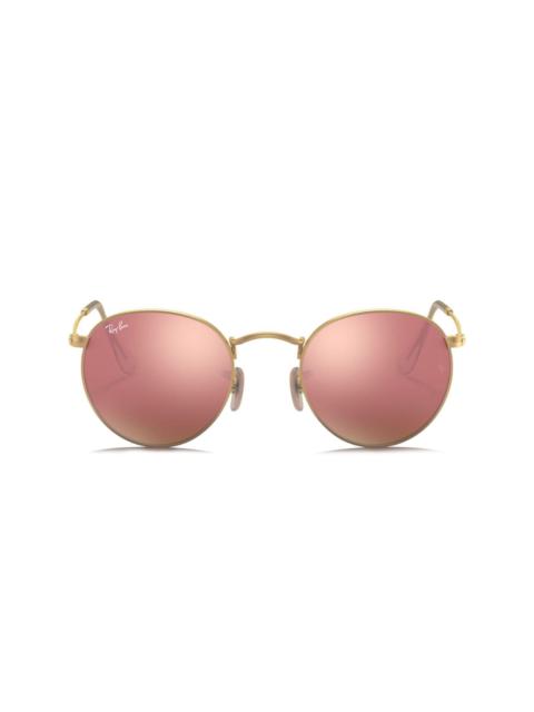 Round Flash sunglasses