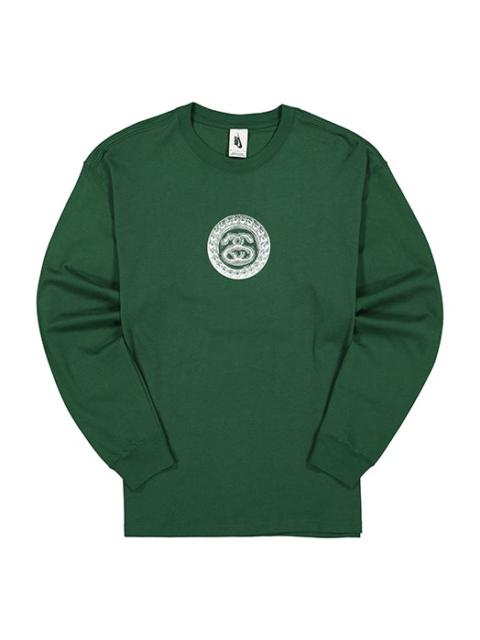 Nike Nike x Stussy Crossover Logo Round Neck Pullover Sweatshirt 'Green' DD3344-341