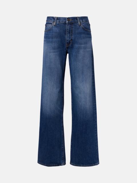 FRAME The Off Duty Stroll wide-leg jeans