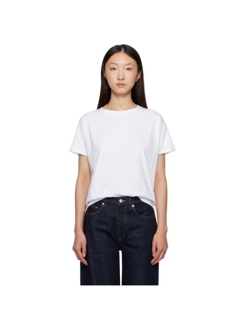 Loulou de Saison White Basiluzzo LDS Short Sleeve T-shirt
