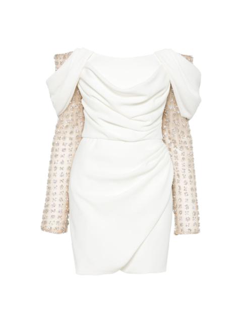 COSTARELLOS Nandi midi dress