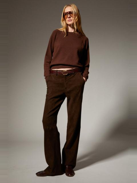 SPRWMN CLASSIC SUEDE TROUSERS