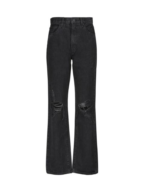 SLVRLAKE London high-rise wide-leg jeans