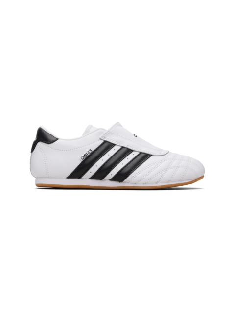 adidas Originals White Taekwondo Sneakers