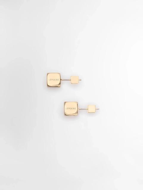 Lemaire ABACUS EARRING GOLD