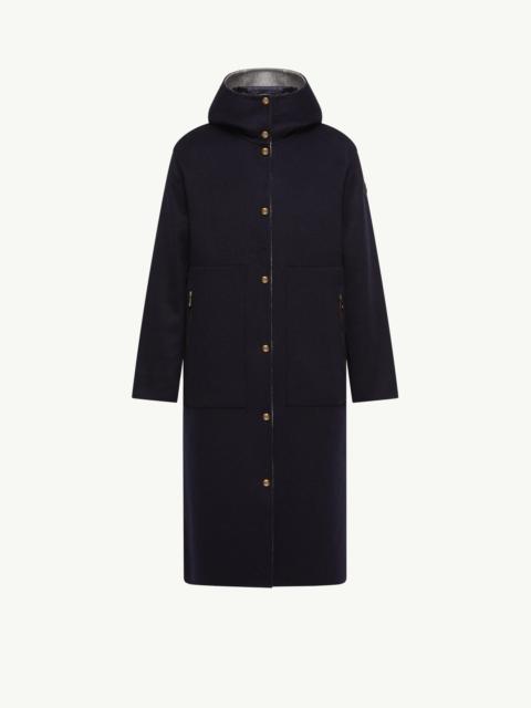 Moncler Anthrene 3-in-1 Wool & Cashmere Blend Hooded Down Jacket