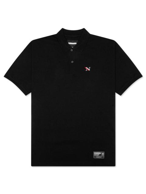 NEIGHBORHOOD CLASSIC S/S POLO - BLACK