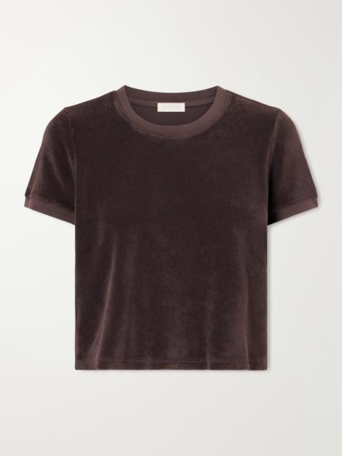 SUZIE KONDI Carpi Cotton-blend Terry T-shirt