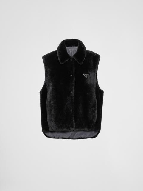 Prada Shearling vest