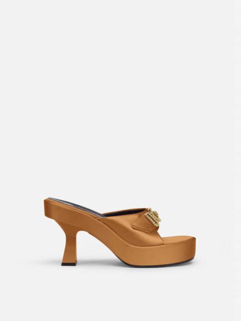 VERSACE Medusa Biggie Crystal Mules