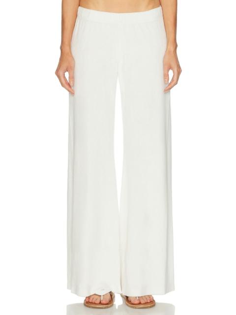 SUZIE KONDI Lito Low Rise Terry Flare Pant