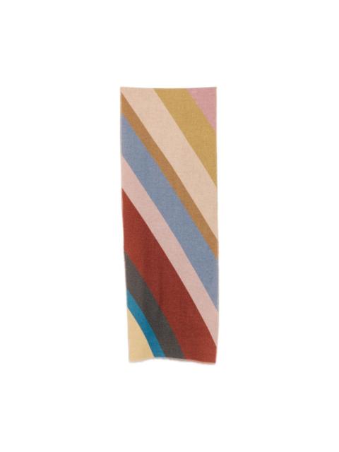 Paul Smith Swirl wool scarf