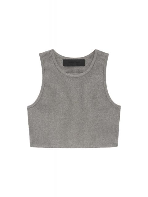 ESSENTIALS Fear of God Essentials Core Collection Women's Knit Sport Tank Heather Grey