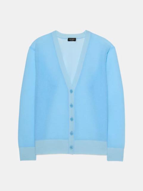 kate spade Sheer Knit Cardigan