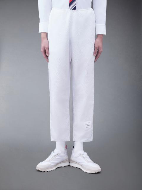 Thom Browne straight-leg ripstop trousers