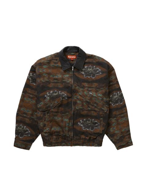 Supreme Supreme Quilted Paisley Jacket Mustard Paisley - FW19J16