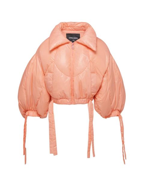 CHEN PENG Leafage puffer jacket