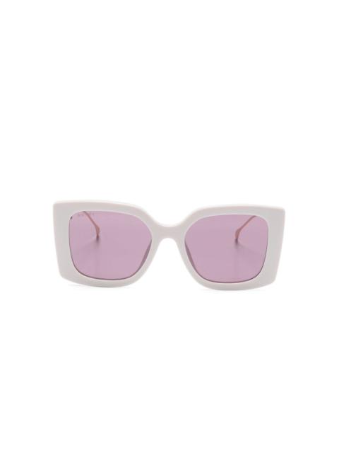 Double G oversize-frame sunglasses