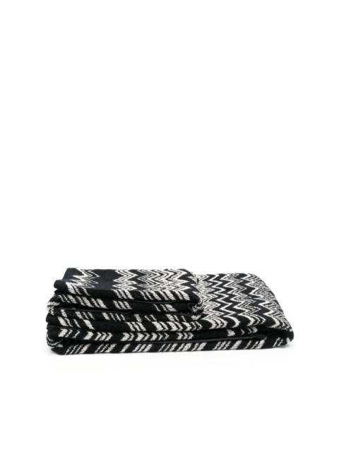 Missoni woven zigzag-print bath towel