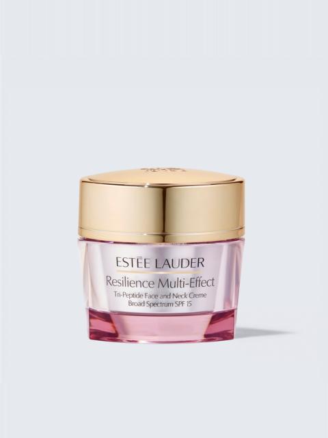 Estée Lauder Resilience Multi-Effect Moisturizer Tri-Peptide Face and Neck Creme SPF 15