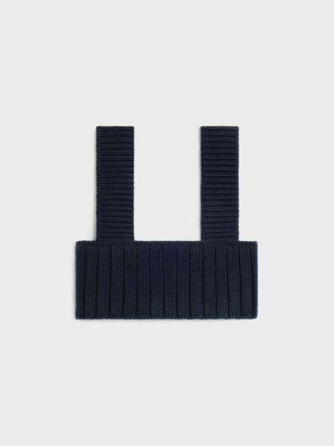 CELINE top IN RIBBED WOOL