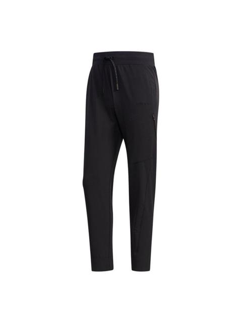 adidas neo M Cs Ftm Wvn Tp Straight Woven Slim Fit Training Sports Pants Black EI4756