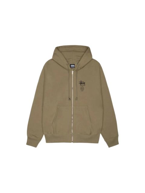 Stüssy Stussy Swim Out Zip Hoodie Army
