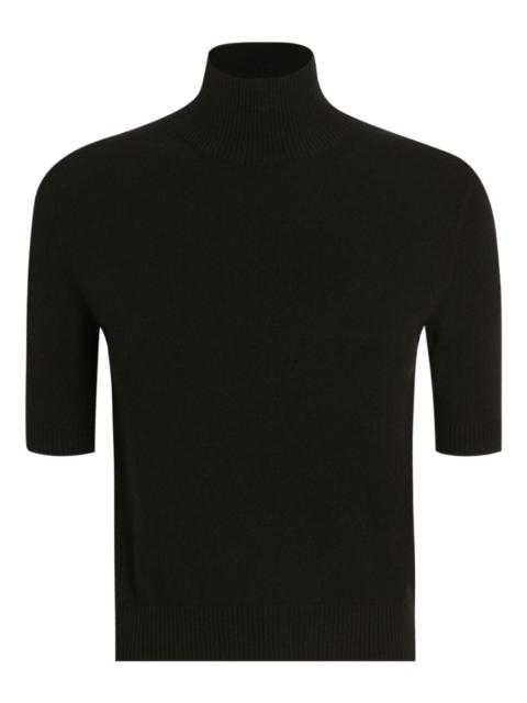 Dolce & Gabbana short-sleeve turtleneck sweater