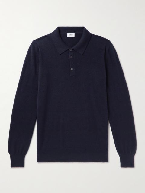GHIAIA Cashmere Polo Shirt