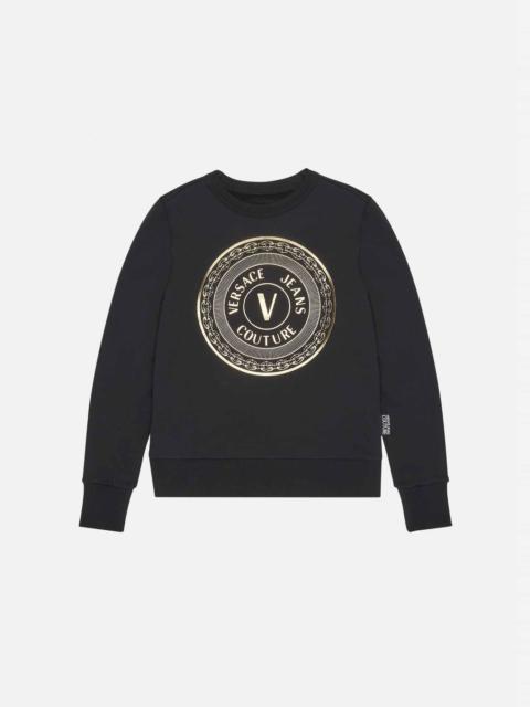 VERSACE JEANS COUTURE V-Emblem Sweatshirt