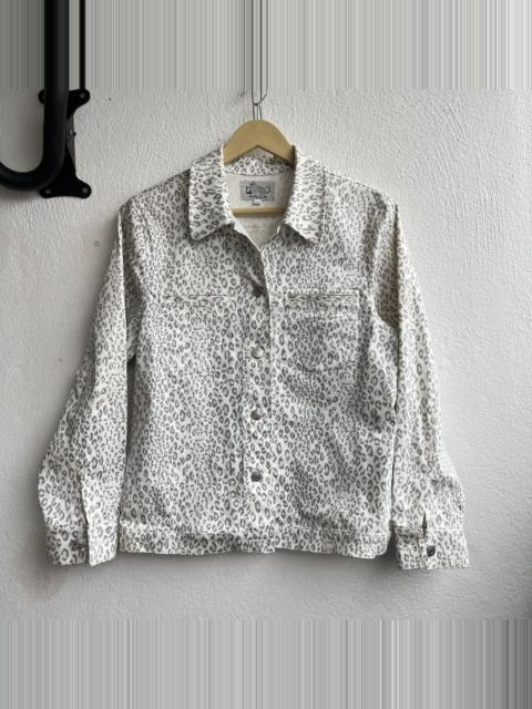 Other Designers VINTAGE KRIZIA LEOPARD SKIN PATTERN ITALY DESIGNER JACKET