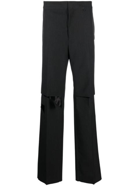Givenchy distressed wool trousers