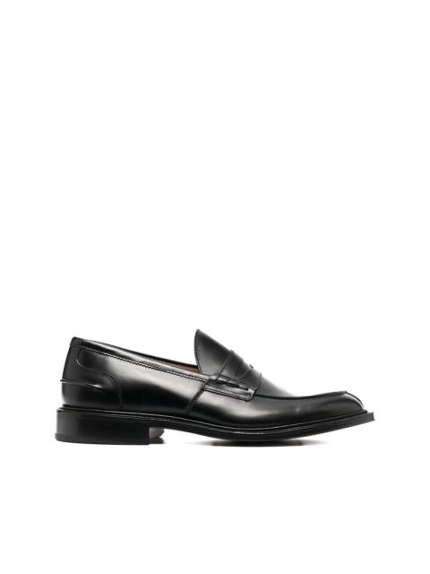 Tricker's leather loafers