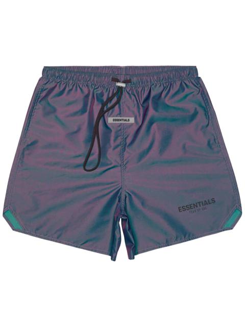 Fear of God Essentials Iridescent Nylon Running Shorts 'Multicolor'