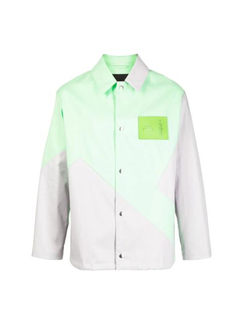 A-COLD-WALL* geometric panelled shirt