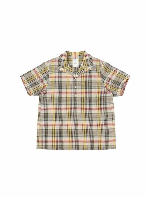 FAIRWAY P.O. SHIRT S/S MADRAS YELLOW