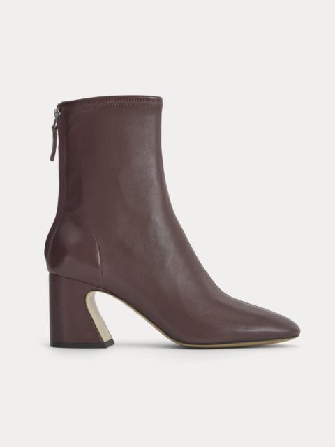 EVERLANE LEATHER CURVED-HEEL BOOT