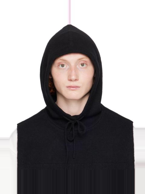 JUUN.J Black Wool Balaclava