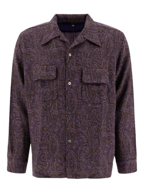 NEEDLES paisley pocket shirt