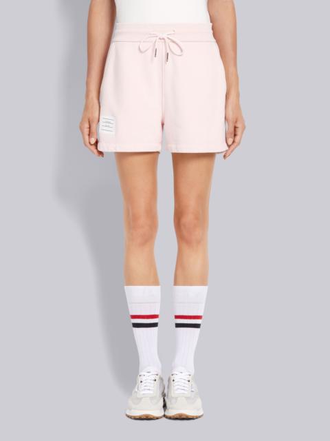 Thom Browne Pink Classic Cotton Loopback Garment Dyed Shorts