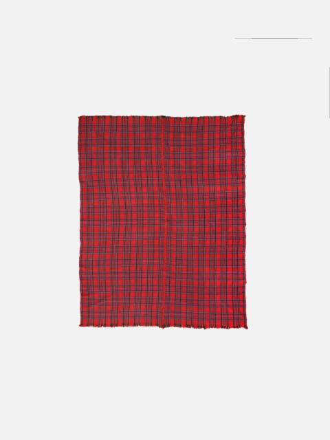 The Elder Statesman TARTAN WOVEN THROW