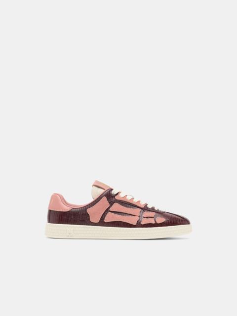 AMIRI WOMEN'S LIZARD EMBOSSED PACIFIC BONES