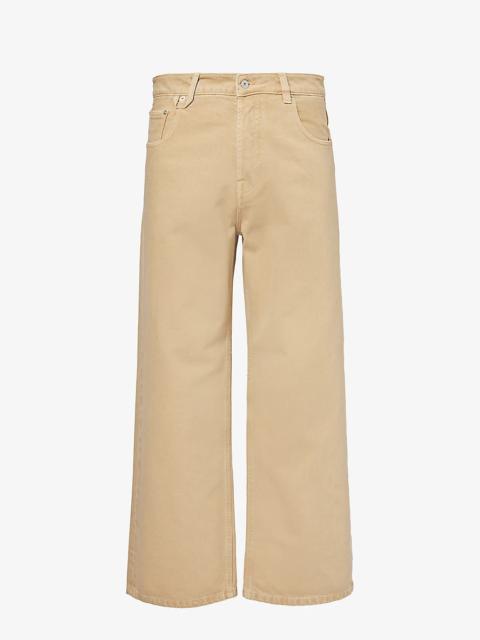 Le De Nîmes regular-fit wide-leg jeans