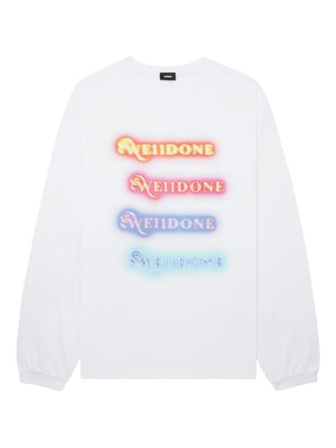 We11done logo-print T-shirt