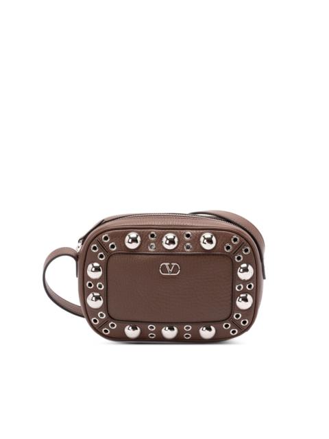 Valentino Nellcôte eyelet-embellished cross body bag