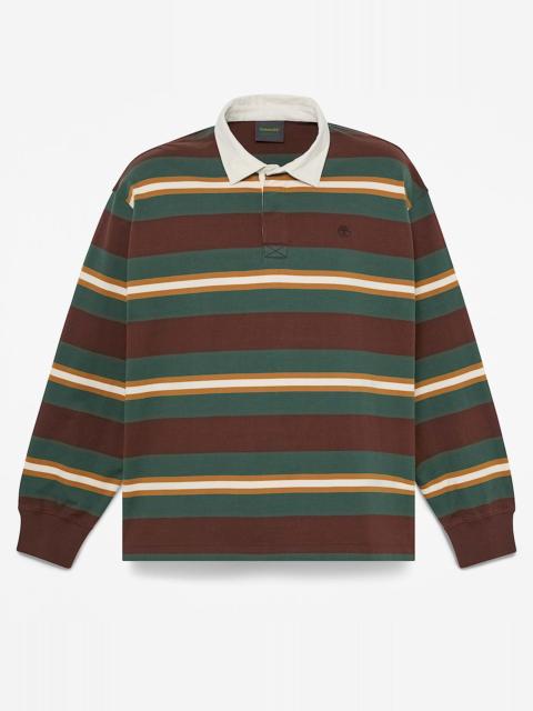 Timberland Men's Long-Sleeve Rugby Polo