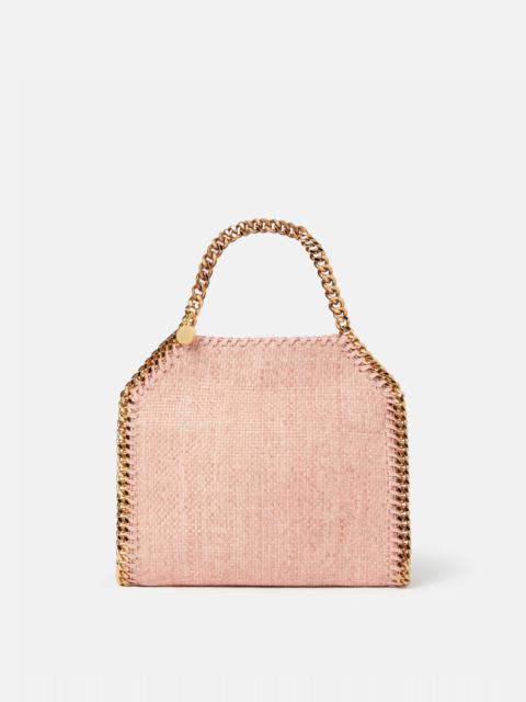 Stella McCartney Falabella Mini Woven Raffia Tote