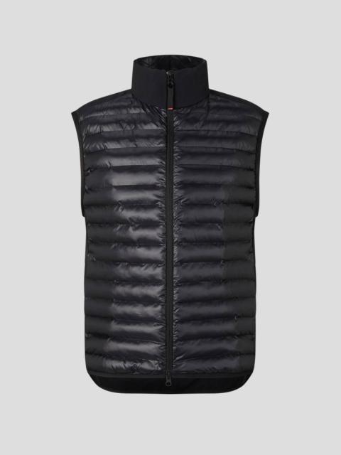 BOGNER GRAIG QUILTED WAISTCOAT IN BLACK