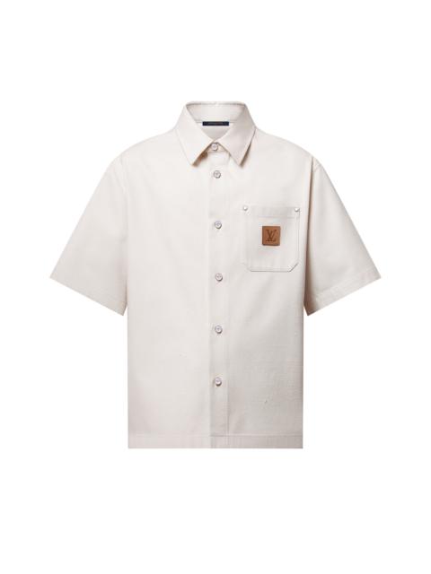 Louis Vuitton Silk-Blend Short-Sleeved Shirt