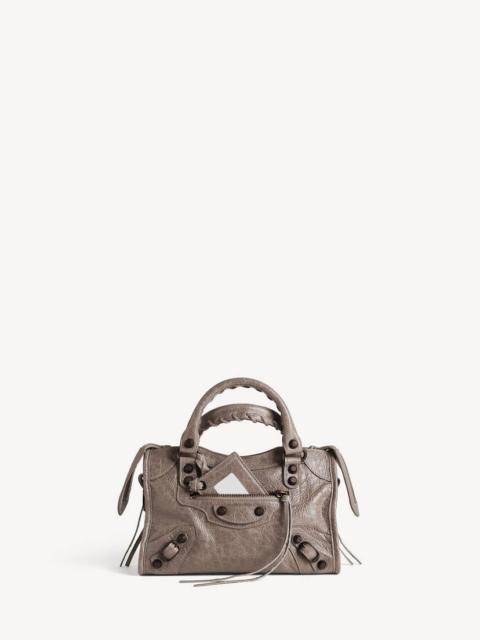 BALENCIAGA Women's Le City Bag Mini in Dark Noix